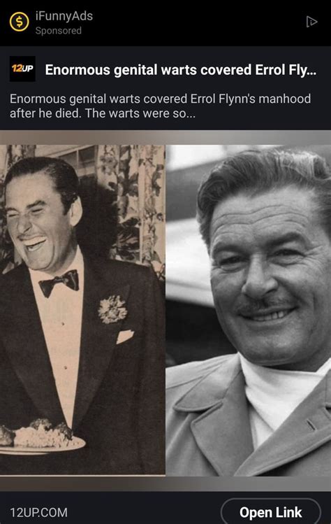 errol flynn penis|Errol Flynn, warts and all